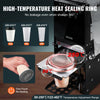 VEVOR cup sealer machine high-temperature heat sealing ring and one-touch reseal graphic