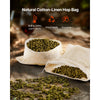 VEVOR Brew Bags, 2 PCS Food Grade Nylon Material Grain Bag, 10 PCS Natural Cotton-Linen Hop Bag, Easy to Clean, Reusable & Ultra-Fine Mesh Home Brewing Bags, Only for Our Automatic Beer Brewer