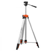 VEVOR Laser Level Tripod, ¼ x 20 Thread Mount, 27.36-68.11 inch Height Adjustment with Integrated Level Bubble Lightweight Laser Scanner Stand, Retractable Legs Aluminum Tripod for Stable Measurement