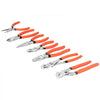 VEVOR Pliers Set 7-Piece Utility Set Polished Carbon Steel Jaw Hand Tools, For DIY & Home Use, 8" Groove Joint, 7" Combination, 6" Diagonal, 6"/8" Slip Joint, 4.5"/6" Long Nose Pliers, Non-Slip Grips