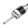 VEVOR R8 Boring Head 2-Inch Indexable 8 Piece Boring Bar Set with R8 Shank, for Milling Machine Drill Press, 7/16" to 4-1/2", Precision Bore Diameter Adjustment, Hardened & Ground, Labeled Storage Box