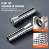 VEVOR 13 pcs Precision R8 Collet Set, 1/8'' - 7/8'', 45# Mill Collet Chuck 0.0012"/30μm TIR with 13 Labeled Storage Boxes, for Milling Machine Drill Presses Boring Machine Machining Center
