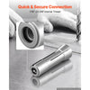 VEVOR R8 Collet Set 1/16"-3/4" 23 Piece R8 Precision Mill Collet Chuck Set, for Milling Machine Drill Presses, 0.0008" TIR High Concentricity, Lathe Chuck Tool with Labeled Storage Box, Alloy Steel