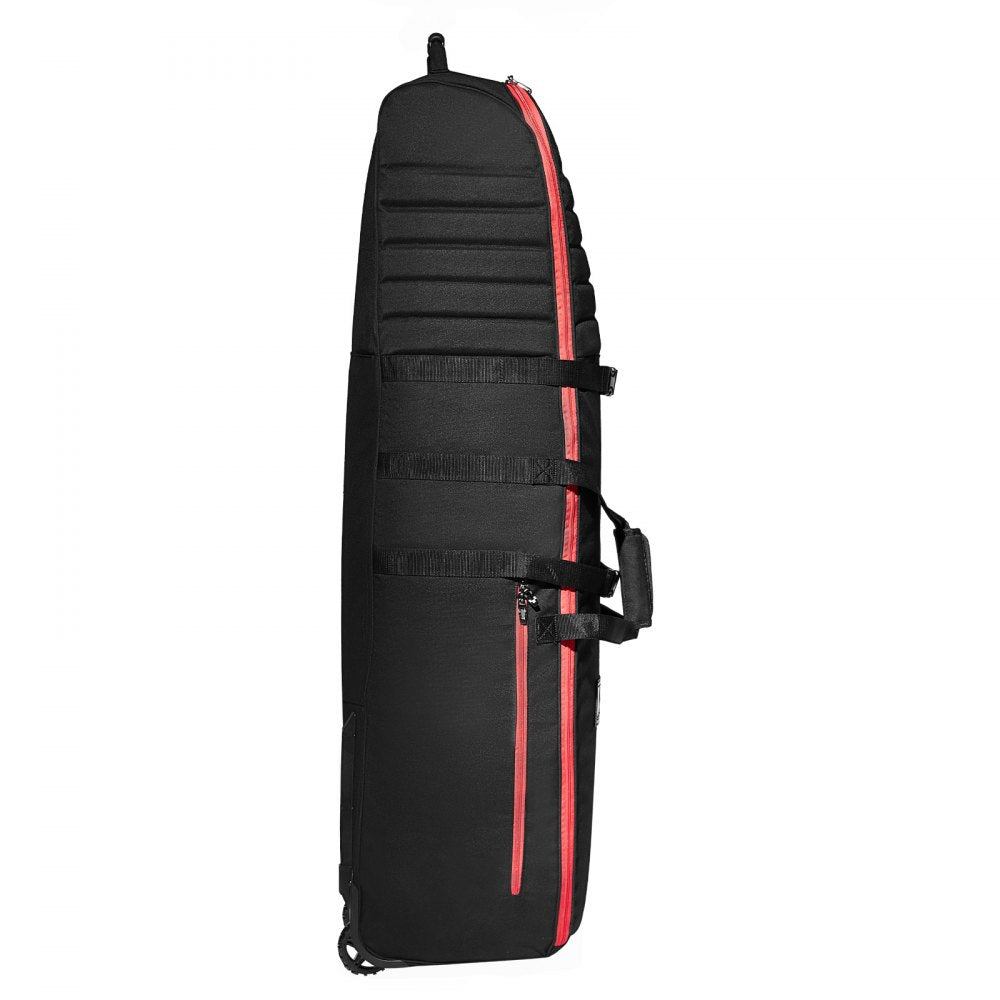 VEVOR Golf Travel Bag, Outdoors Soft-Sided Golf Travel Cover Case, Heavy Duty 1000D Nylon Wear-Resistant, Padded Golf Luggage Case Cover with Wheels, Foldable Golf Club Storage Bag for Airlines