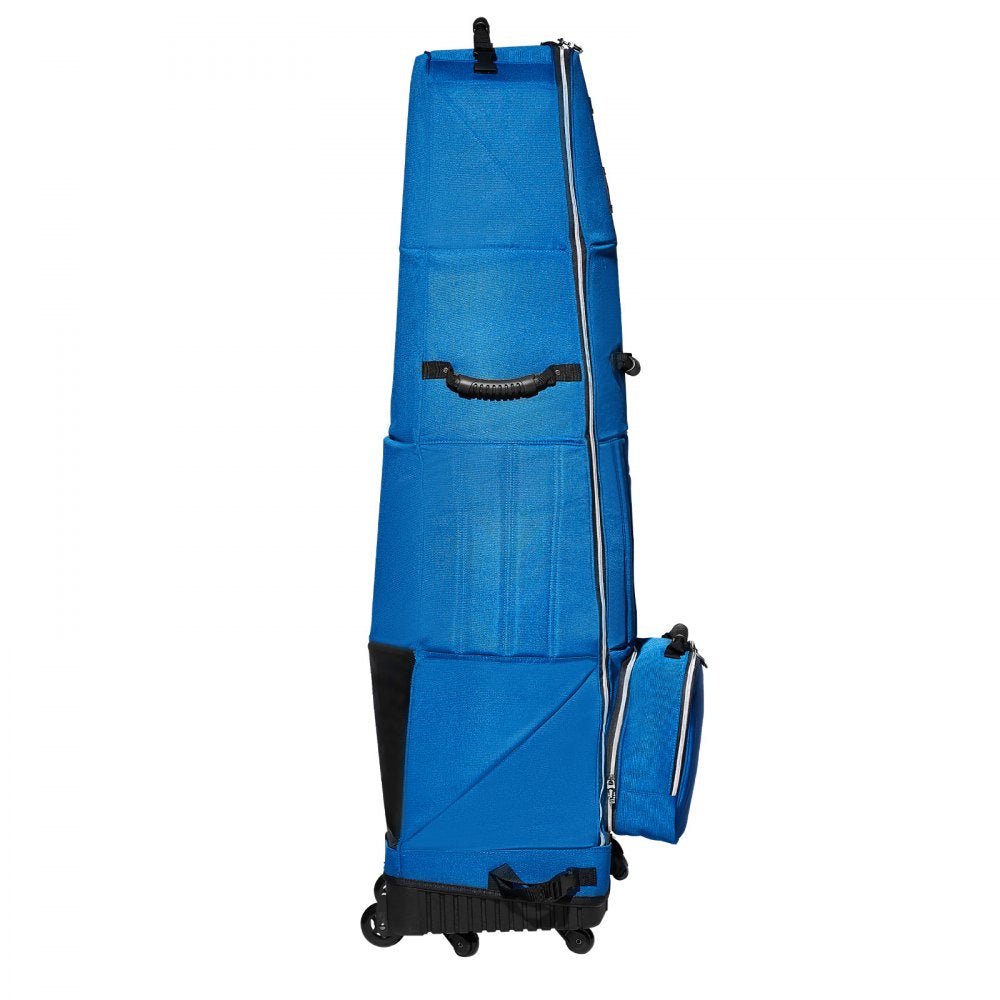 VEVOR Golf Travel Bag, Outdoors Soft-Sided Golf Travel Cover, Heavy Duty 1200D Polyester Oxford Wear-Resistant Waterproof, Padded Luggage Case with Wheels, Foldable Golf Club Storage Bag for Airline