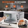 VEVOR 10-IN-1 Convection Oven, 28L/29.6Qt Multifunctional Conventional Oven Countertop, 1800W 4-Tier Toaster with Front Glass Door, with Trays Wire Racks Gloves, Home and Commercial Use