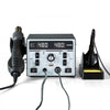 VEVOR 2-in-1 Hot Air Rework Station & Soldering Station, 820W LED Digital Rework and Soldering Iron Station with 5V USB Charging Port, Adjustable Temps & Airflow, ℃/℉ Conversion, 3 Hot Air Nozzles
