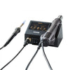 VEVOR 2-in-1 Hot Air Rework Station & Soldering Station, 750W Digital Rework and Soldering Iron Station with Adjustable Temps & Airflow, ℃/℉ Conversion, 3 Hot Air Nozzles for Electronics Repairing