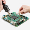 VEVOR Hot Air Rework Station, 1000W Digital SMD Rework Station, 212℉-896℉ Hot Air Gun with 99-Level Adjustable Airflow, 3 Pre-Set Channels & 3 Hot Air Nozzles for Chip Dismantling, Electronics Repair