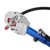 VEVOR Hydraulic Hose Crimper, Hydra-Krimp AC Hose Crimper Kit with 7 Dies Snap-On, Integral Manual Hydraulic A/C Hoses Crimping Tool for Automotive & Air Conditioning Repair - with Carrying Case