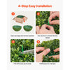 VEVOR Artificial Topiary Ball, 23 inch Faux Boxwood Plant Balls, Fake Silk Tree Look Real, Easy Assembly for Decor Front Porch Outdoor Patio Garden Balcony Backyard and Indoor Home Wedding, Green