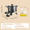 VEVOR 5 Liter Wax Melter for Candle Making, Large Electric Wax Melting Pot Easy Pour Spout, 4-level Temperature Control, Easy Clean for Candle Soap Cream Beauty Bulk Production Business or Home