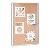 VEVOR 36"x24" Enclosed Cork Board with Aluminum Frame –  Lockable Bulletin Board with Acrylic Door & 2 Keys – Weather-Resistant Wall Display Case for School, Home, Office