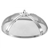 VEVOR Fire Pit Spark Screen, 19 inch Round, Stainless Steel Mesh Cover Lid, for Outdoor, Patio, Backyard, Camping, Party, with Handle and Poker, High Temperature Tolerant, Help Block Sparks, Silver