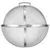 VEVOR Fire Pit Spark Screen, 19 inch Dome, Stainless Steel Mesh Cover Lid, for Outdoor, Patio, Backyard, Camping, Party, with Handles and Poker, High Temperature Tolerant, Help Block Sparks, Silver