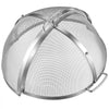 VEVOR Fire Pit Spark Screen, 19 inch Dome, Stainless Steel Mesh Cover Lid, for Outdoor, Patio, Backyard, Camping, Party, with Handles and Poker, High Temperature Tolerant, Help Block Sparks, Silver