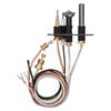 VEVOR Gas Pilot Assembly, OE 10002265, 10002264, SRV10002264 Fireplace Gas Pilot Assembly, Natural Gas & LPG Ignition Replacement, Fit Majestic, Vermont Castings, Temco, Dutchwest, Monessen, Century