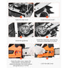 VEVOR 62 cc Gas Chainsaw, 20 inch Gas Powered Chainsaw, 3.8 HP Power Chain Saw with Non-Slip Handle, Gas-Powered Chainsaws with Dual Fuel Tanks, For Wood Cutting, Tree Trimming, and Land Clearing
