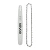 VEVOR Bar & Chainsaw Chain Combo 20" .325" Pitch .058" Gauge 76 Drive Links, Fits VEVOR CN-52G / CN-58G / CN-62G Gas Chainsaw, Alloy Steel, Replacement Guide Bar & Saw Chain with Sharp Cutter Teeth