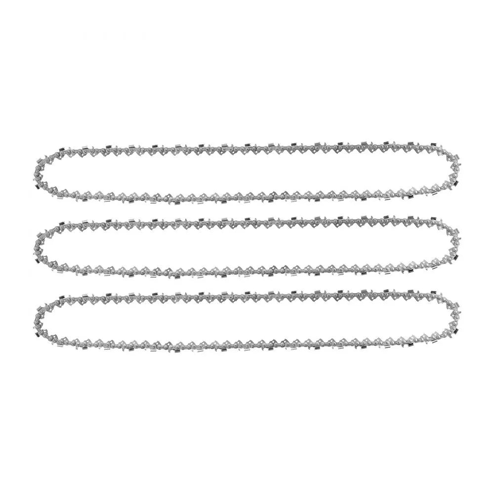 VEVOR Chainsaw Chain 3 Pack 20 Inch 0.325" Pitch 0.058" Gauge 76 Drive Link, Fits VEVOR CN-58G / CN-62G Gas Chainsaw, Forged Alloy Steel, Replacement Saw Chains with Sharp Cutter Teeth & Tie Straps