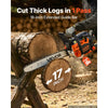 VEVOR Gas Powered Chainsaw 18 Inch 52CC 2.55HP 2 Stroke Engine Gas Chainsaw, for Wood Cutting, Tree Trimming & Land Clearing, Throttle-Synced Choke, Power Chain Saw with Non-Slip Handle & Dual Tanks