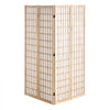 VEVOR Room Divider, 4 Panel Japanese Room Divider, Folding Privacy Screen Indoor, Portable Partition Dividers and Decoration Screens, for Room Separation, Home, Office, Restaurant & Bedroom (Natural)