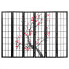 VEVOR Room Divider, 6 Panel Japanese Room Divider Screen, Wood Folding Privacy Screen Indoor, Japanese Partition Portable Decoration Dividers, for Room Separation Home Office Restaurant & Bedroom