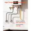 VEVOR Water Heater Kit, 24 Inch Length Water Heater Flex Connector, Waters Heaters Installation Kit with 1" FIP x 1" FIP Inlet & Outlet Connection for Bathroom, Kitchen, Laundry Room, Boiler Room