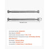VEVOR Water Heater Kit, 18 Inch Length Water Heater Flex Connector, Waters Heaters Installation Kit with 1" FIP x 1" FIP Inlet & Outlet Connection for Bathroom, Kitchen, Laundry Room, Boiler Room