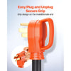 VEVOR RV extension cord secure grip handle - easy plug and unplug