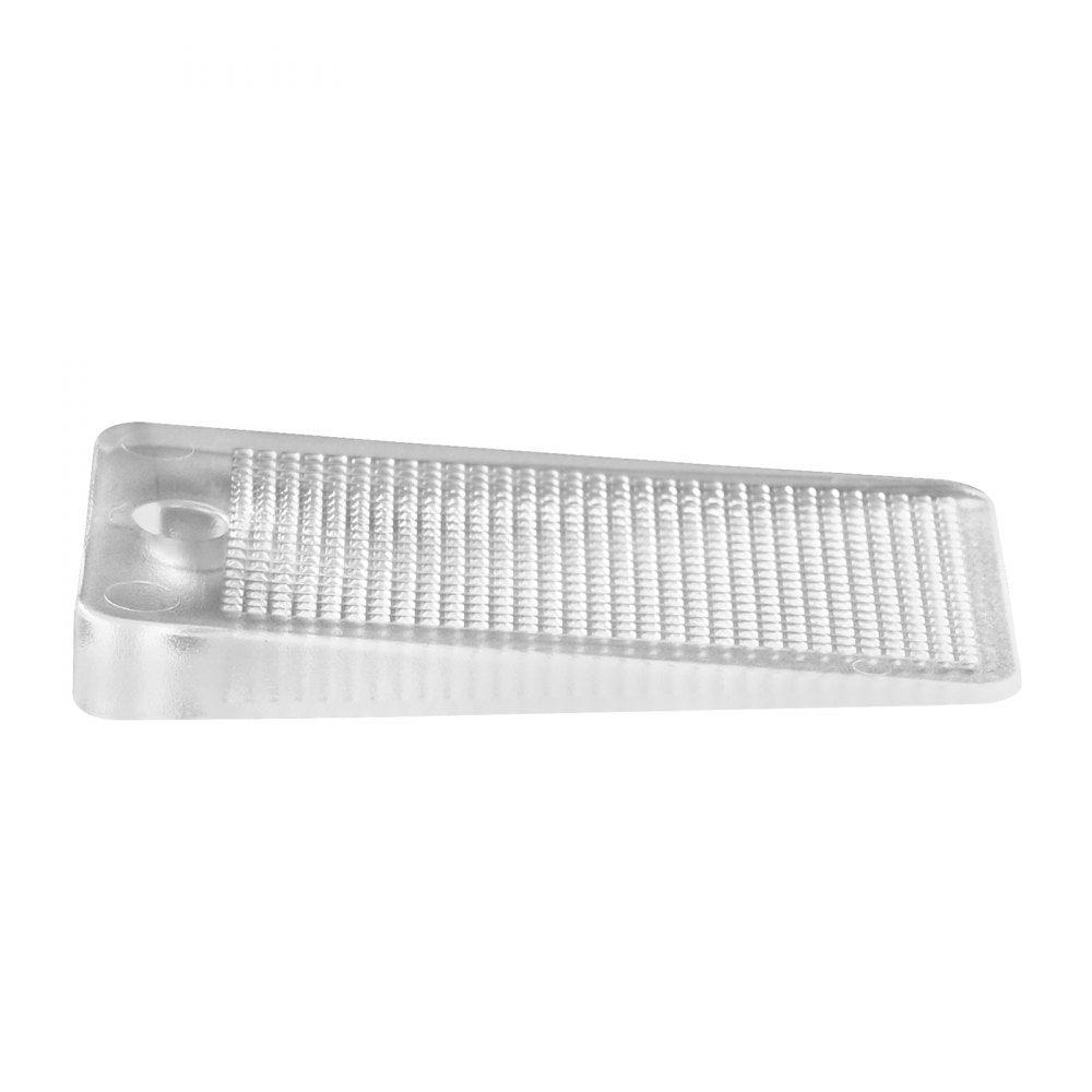 VEVOR Furniture Leveling Shims, 30 PCS 1.97 x 1.16 x 0.22 inch Non-Skid Clear Plastic Pads, Easy-to-Cut Furniture Leveler, Ideal Shim Leveler for Couch, Refrigerator, Table Legs to Avoid Wobbling