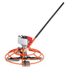 VEVOR Power Trowel, 28.3 inch Trowel Diameter Concrete Finishing Machine, 4 Blades, Adjustable 0-12° Pitch, Gas-Powered Walk-Behind Cement Surface Finisher for Smooth Floors, Bridge Construction