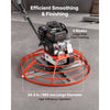 VEVOR Power Trowel, 34.8 inch Trowel Diameter Concrete Finishing Machine, 5.5HP Engine, 4 Blades, Adjustable Pitch, Gas-Powered Walk-Behind Cement Surface Finisher for Smooth Floors, Construction