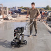 VEVOR Power Trowel, 24 inch Concrete Finishing Machine with Float Pan, 7HP Kohler Engine, 4 Blades, Adjustable Pitch, Gas-Powered Walk-Behind Cement Surface Finisher for Smooth Floors, Construction
