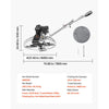 VEVOR Power Trowel, 38 inch Concrete Finishing Machine with Float Pan, 7HP Kohler Engine, 4 Blades, Adjustable Pitch, Gas-Powered Walk-Behind Cement Surface Finisher for Smooth Floors, Construction