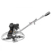 VEVOR Power Trowel, 38 inch Concrete Finishing Machine with Float Pan, 7HP Kohler Engine, 4 Blades, Adjustable Pitch, Gas-Powered Walk-Behind Cement Surface Finisher for Smooth Floors, Construction