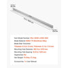 VEVOR Concrete Screed Blade 6 ft Length Aluminum Alloy Board Leveling Tool, 5.3 in Wide Straight Edge, Wide Coverage, Replacement Surface Leveler for Driveway, Patio, Sidewalk, Garage Floor Finishing