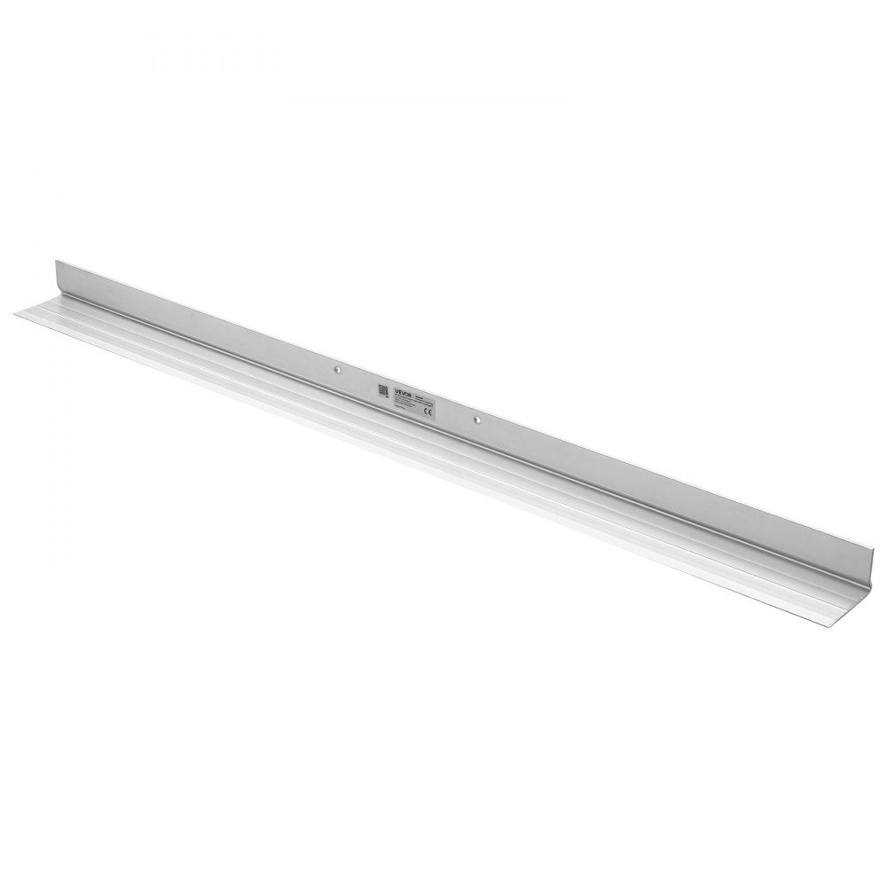 VEVOR Concrete Screed Blade 6 ft Length Aluminum Alloy Board Leveling Tool, 5.3 in Wide Straight Edge, Wide Coverage, Replacement Surface Leveler for Driveway, Patio, Sidewalk, Garage Floor Finishing