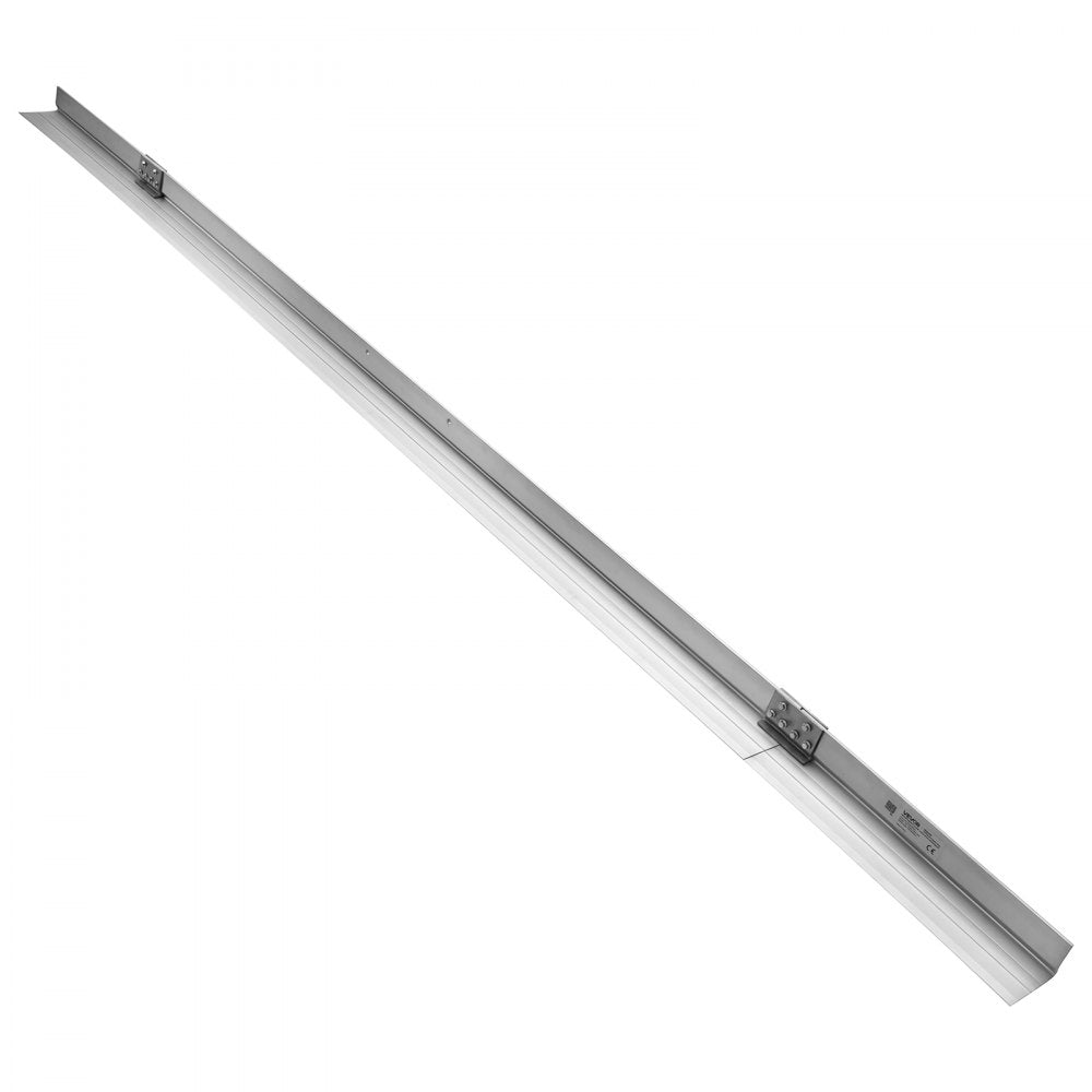 VEVOR Concrete Screed Blade 12 ft Length Aluminum Alloy Board Leveling Tool, 5.3 in Wide Straight Edge, Wide Coverage, Replacement Surface Leveler for Driveway, Patio, Sidewalk, Garage Floor Finishing