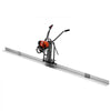 VEVOR Concrete Power Screed Gas-Powered Leveling Tool 12 ft Aluminum Board, 1.16HP Engine, 4 Stroke Vibrating Screed, Handle Height Adjustable, Support Legs for Patio, Driveway, Floor Finishing