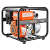 VEVOR Gas Powered Water Pump, 2 in, 132 GPM 6.5HP Semi Trash Water Transfer Pump Portable, Gasoline Engine with 25 ft Discharge Hose, Heavy Duty Frame, Cast Iron Impeller, for Irrigation, Ponds, Pools