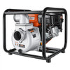 VEVOR Gas Powered Water Pump, 3 in, 264 GPM 7HP Semi Trash Water Transfer Pump Portable, Gasoline Engine with 25 ft Discharge Hose, Heavy Duty Frame, Cast Iron Impeller, for Irrigation, Ponds, Pools