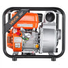 VEVOR Gas Powered Water Pump, 3 in, 264 GPM 7HP Semi Trash Water Transfer Pump Portable, Gasoline Engine with 25 ft Discharge Hose, Heavy Duty Frame, Cast Iron Impeller, for Irrigation, Ponds, Pools
