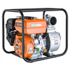 VEVOR Gas Powered Water Pump, 4 in, 422 GPM 8.3HP Semi Trash Water Transfer Pump Portable, Gasoline Engine with 25 ft Discharge Hose, Heavy Duty Frame, Cast Iron Impeller, for Irrigation, Ponds, Pools