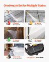 VEVOR Gas Pressure Washer 3600 PSI and 2.6 Max GPM, Full Copper Pump, Spray Gun and Wand, 5 Nozzle Set, 26 ft Hose Gas Powered Pressure Washer for Cars, Fences, Driveways, Homes, Patios, Furniture