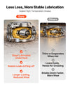 VEVOR Plate Compactor - sealed high-temperature grease comparison graphic