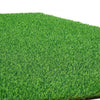 VEVOR Artificial Grass, 15 x 7 ft Fake Grass Turf Rug, 1.38 in Pile Height Realistic Synthetic Lawn Carpet Roll Mat, Easy Clean Drainage Holes for Patio, Garden, Balcony, Outdoor Indoor Decor, Green