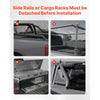 VEVOR Soft Roll-Up Truck Bed Tonneau Cover, Compatible with 2015-2025 Chevy Colorado/GMC Canyon CREW SHOR, Fits 5.2 ft (5 ft 2 in/62 in) Bed, PVC Tonneau Cover with Three Aluminum Alloy Support Bars