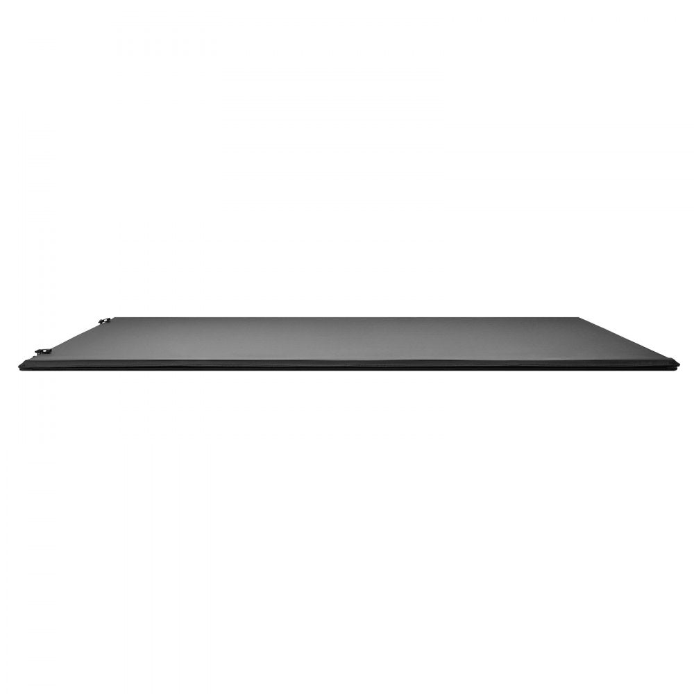 VEVOR Soft Roll-Up Truck Bed Tonneau Cover, Compatible with 2019-2024 Dodge Ram 1500 Classic, 2003-2025 Ram 2500 3500, Fits 6.4 ft (6 ft 4 in/76 in) Bed, PVC Tonneau Cover with Aluminum Alloy Bars
