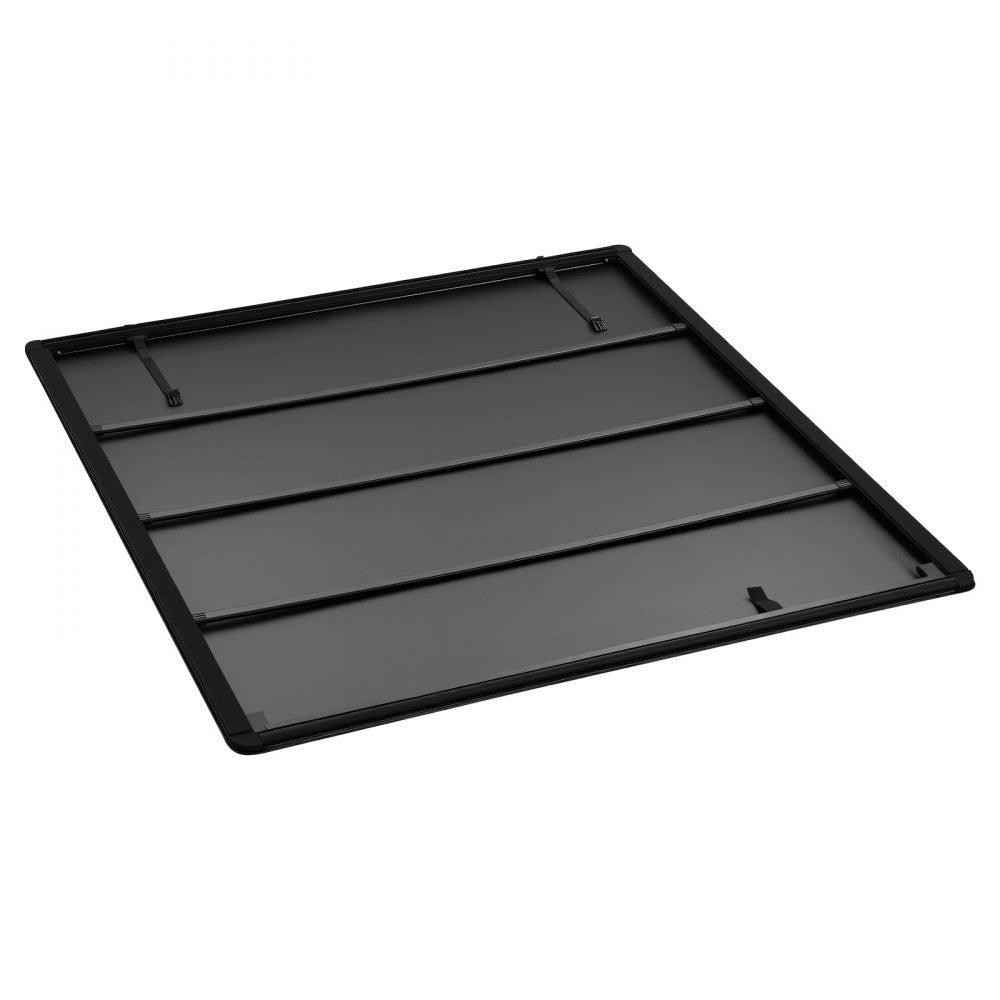 VEVOR Soft Roll-Up Truck Bed Tonneau Cover, Compatible with 2019-2025 Ram 1500 New Body, Fits 5.7 ft (5 ft 7 in/67 in) Bed Without Rambox or Split Tailgate, PVC Tonneau Cover with Aluminum Alloy Bars